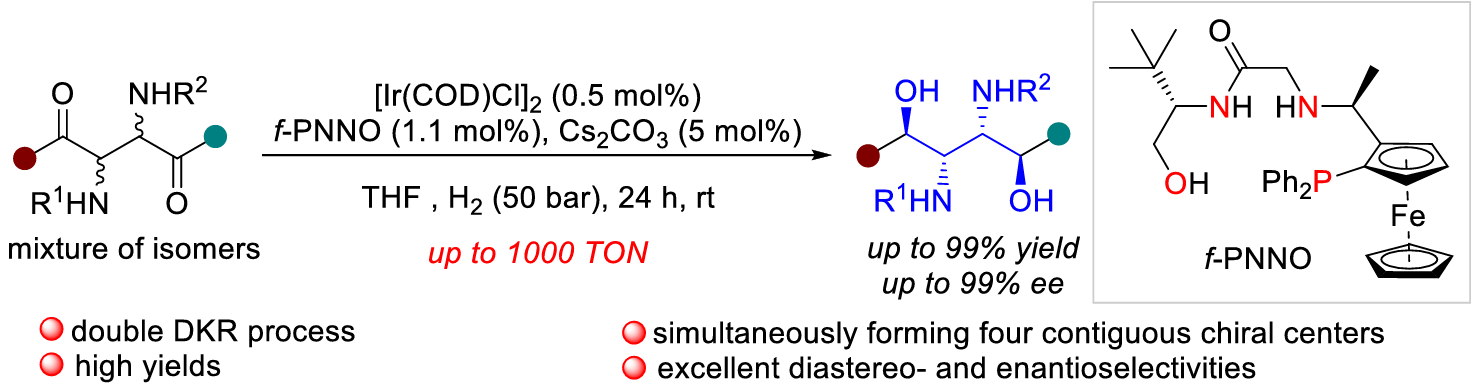<h3>呂輝/袁佳歆團(tuán)隊(duì)在連續(xù)多手性中心的不對(duì)稱(chēng)構(gòu)建方面取得進(jìn)展</h3>